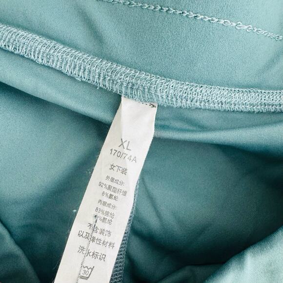 Women’s Blue Sheer Skirt With Built In Shorts And Tie Waist Size XL - Picture 6 of 8